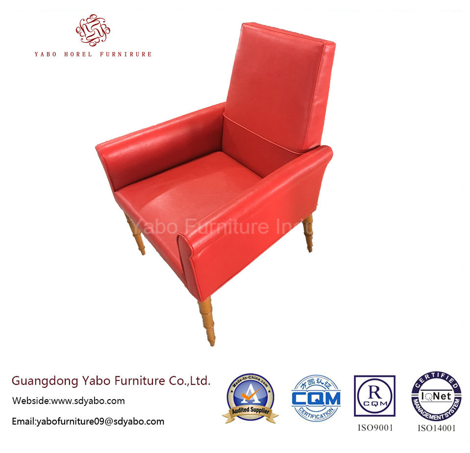 Solid Wood Hotel Furniture with Armchair for Dining Room (YB-C307)