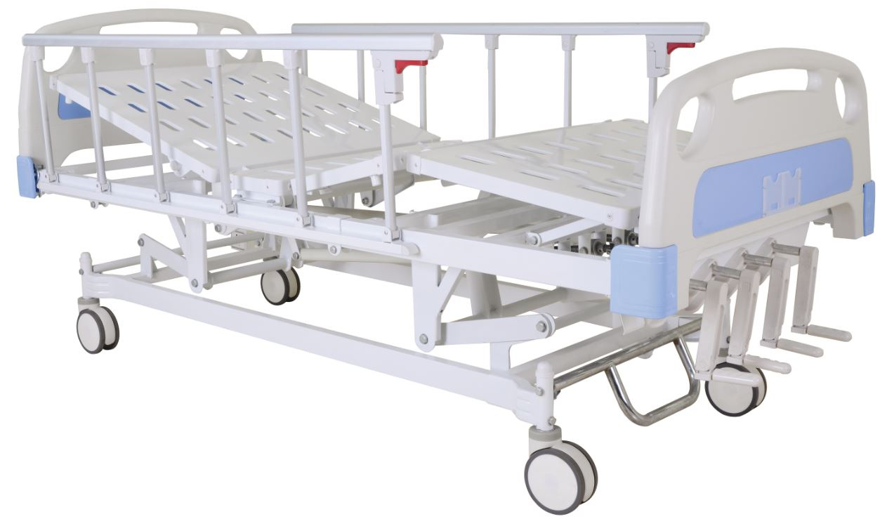 CE Certificate Four Cranks Manual Hospital Bed (SK-MB101)