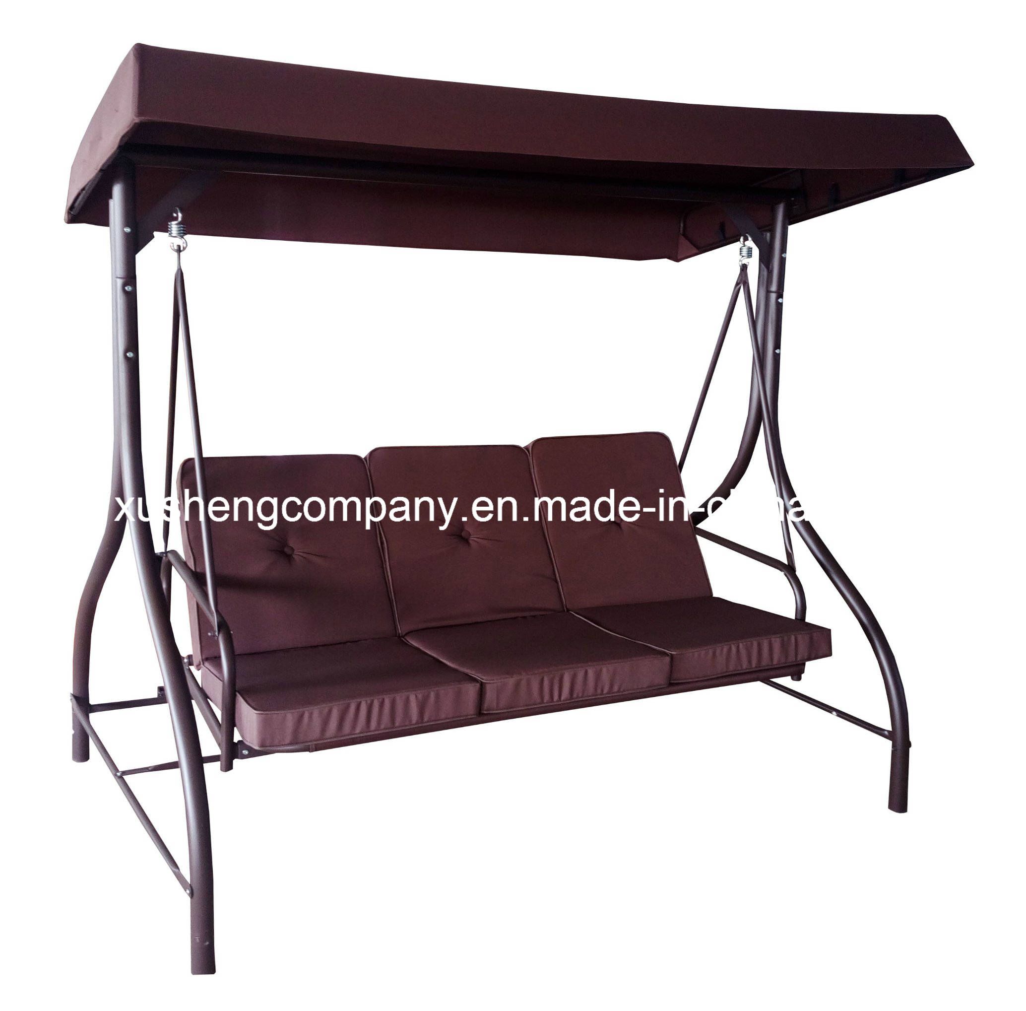 3 Person Garden Swing Char and Bed