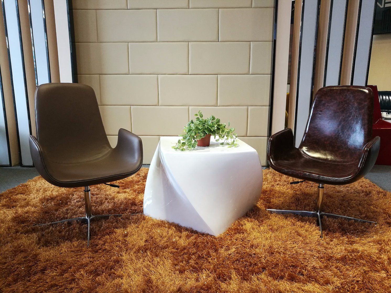 Home Furniture Fiber Glass Leisure Chair (EC-029)