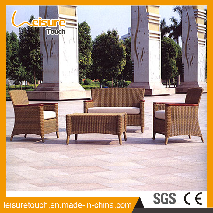 Outdoor Garden Hotel Furniture Leisure Rattan Weave Patio Chair Sofa Set