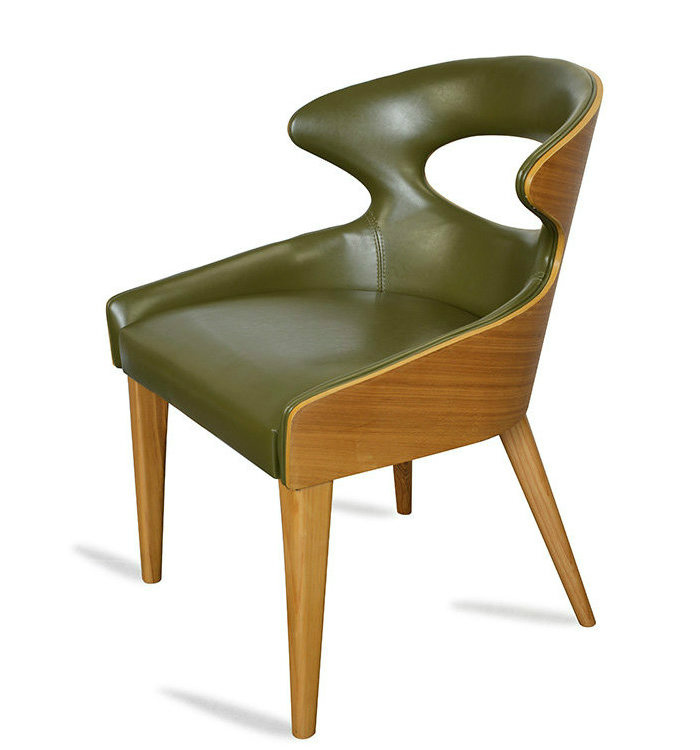 Modern Hotel Restaurant Dining Furniture Wooden Dining Chair (HC-LW266)
