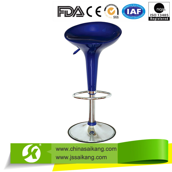 Gas Spring Adjustable Height Nursing Room Plastic Chair (CE/FDA/ISO)