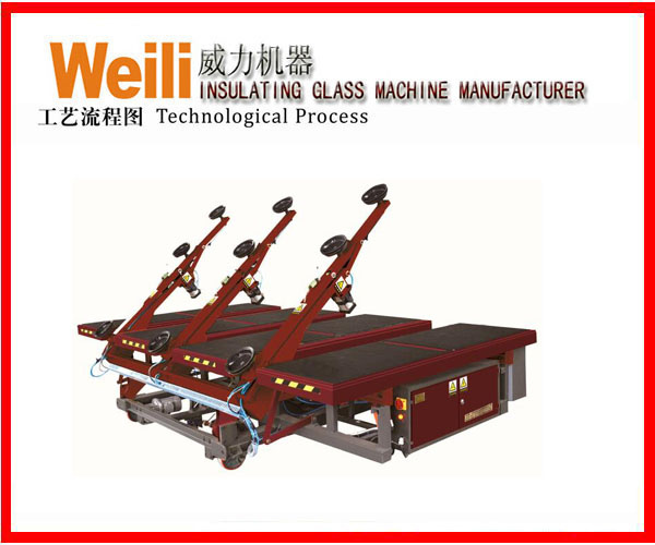 Glass Cutting Table with Arms