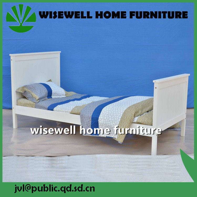 Pine Wood Kids Bed in Single Size (W-B-5032)