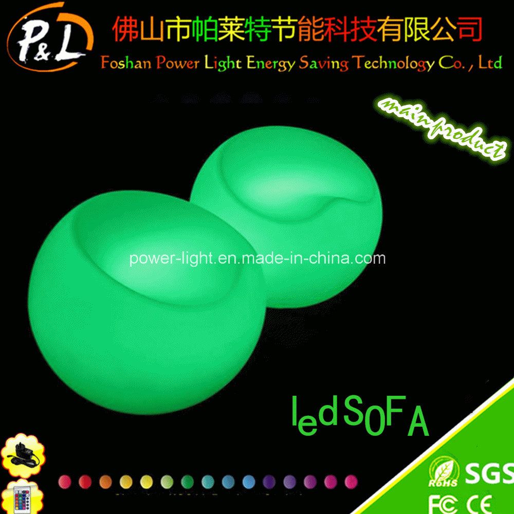 Modern Furniture LED Light Apple Design Sofa