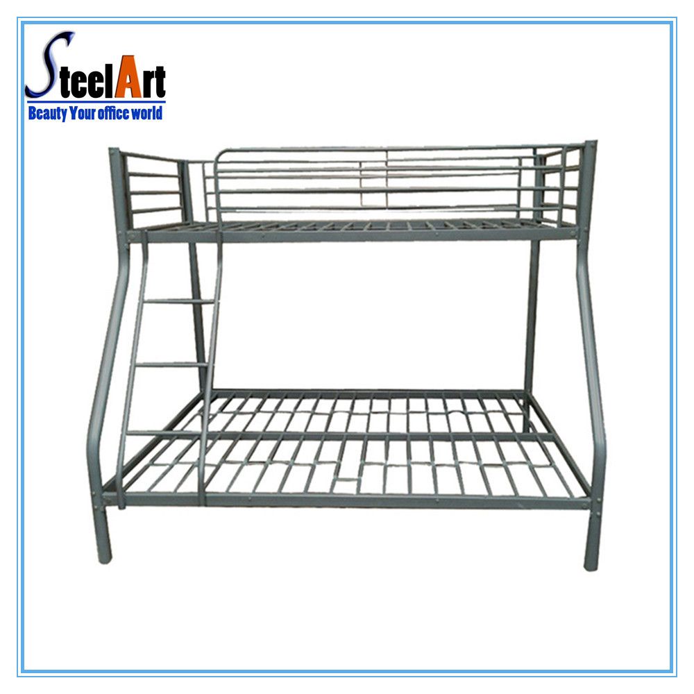 Home Adult Double Size Metal Bunk Bed