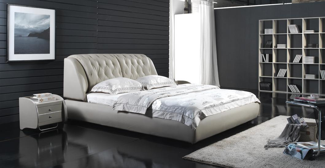 2012 New Modern Soft Bed (6023)