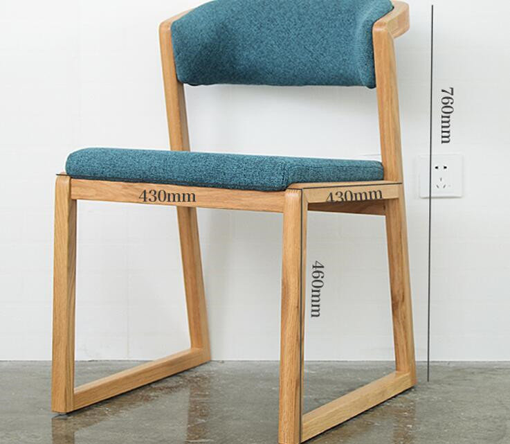 Solid Wooden Chairs Living Room Chairs Coffee Chairs (M-X2056)