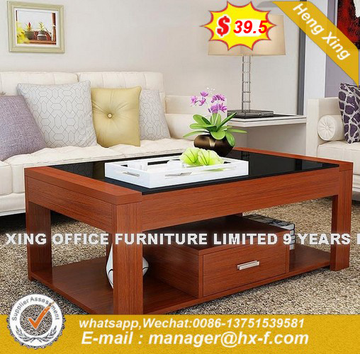 Extendable Tempered Clear Color Coffee Table (UL-MFC026.1)