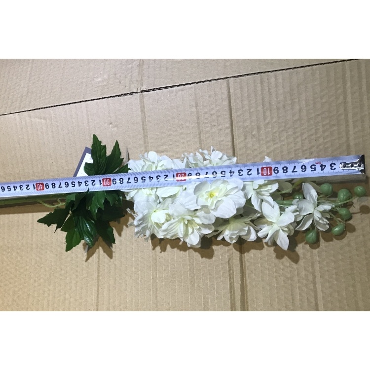 Delphinium Silk Artificial Flowers Fake Flowers for Home Wedding Decoration