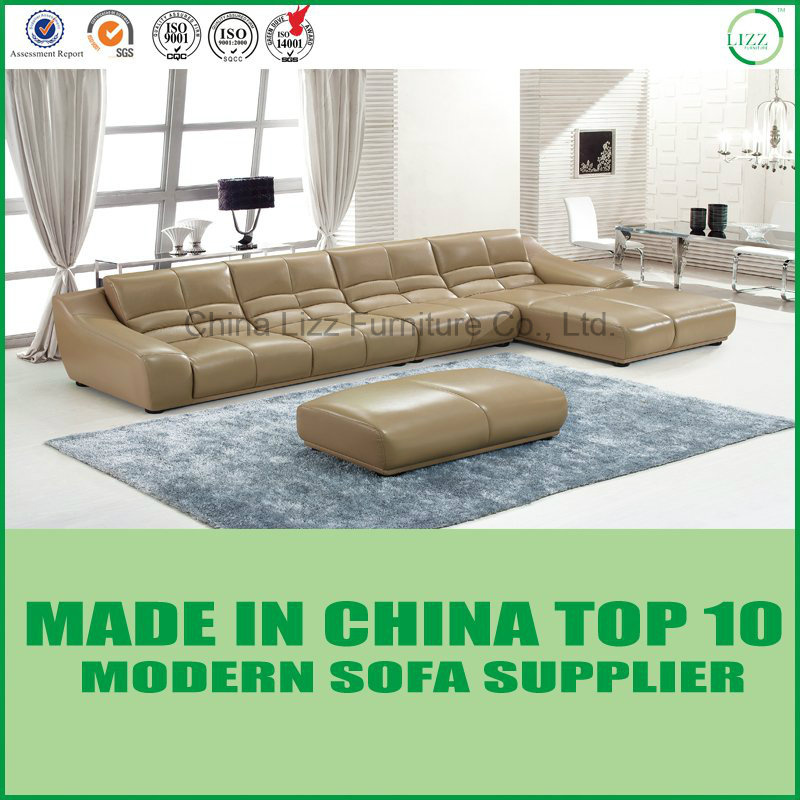 Contemporary Big Curve L Shape Office Sofa