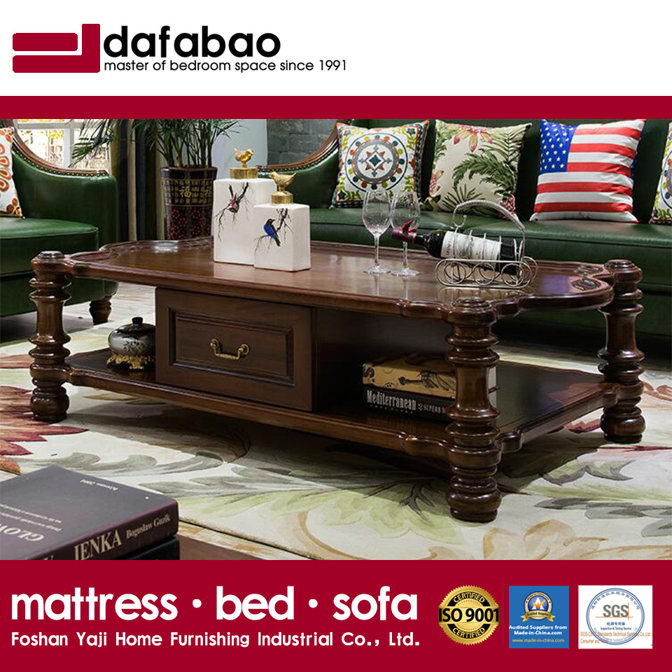 Fashion Home Furniture Solid Wood Long Coffee Table (AS839)
