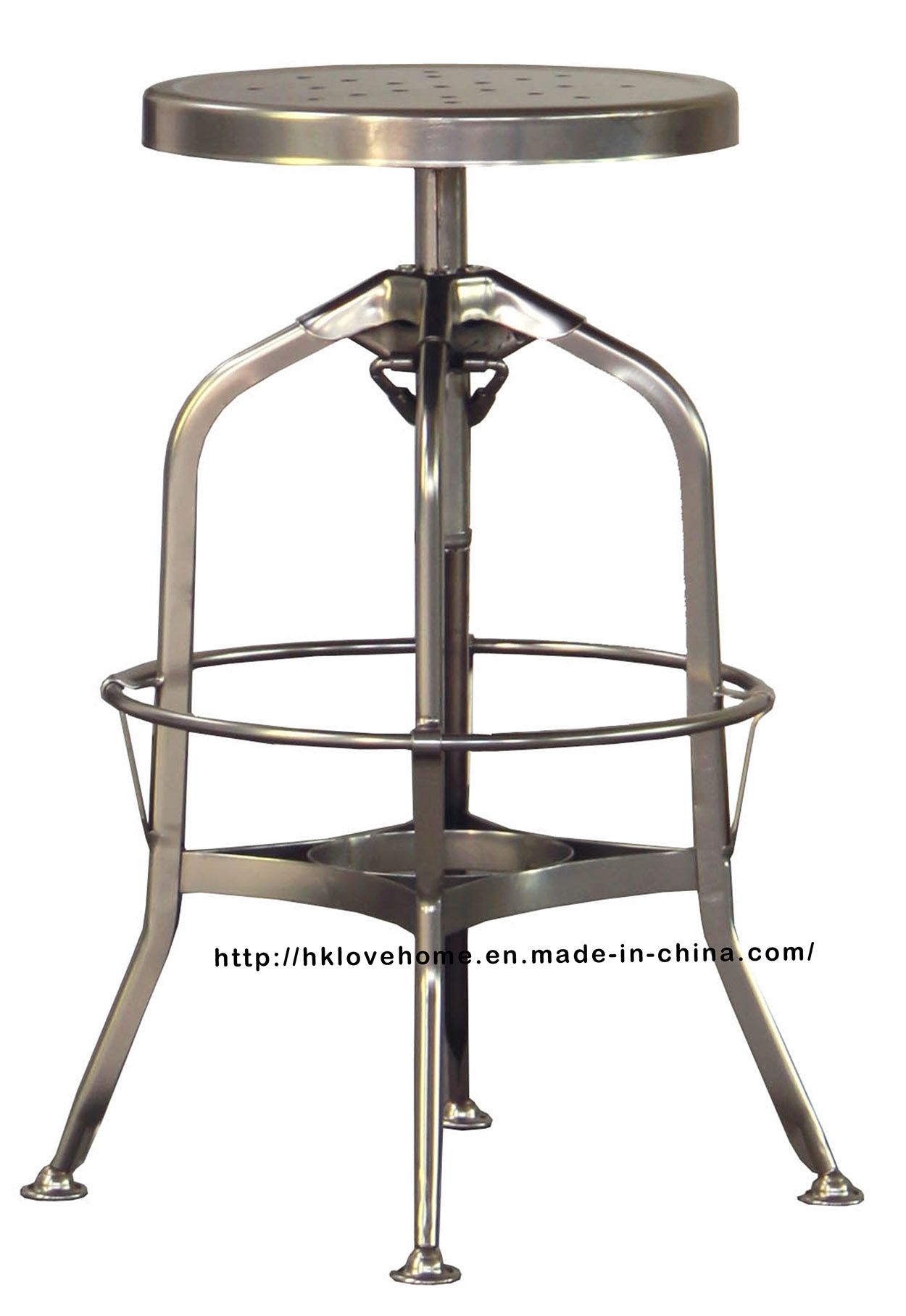 Morden Industrial Vintage Toledo Metal Bar Stools Restaurant Dining Chairs
