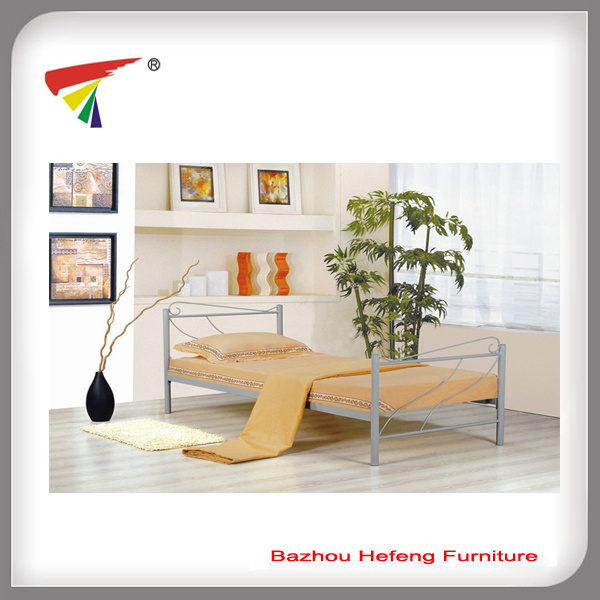 Bedroom Furniture Metal Single Bed (HF050)