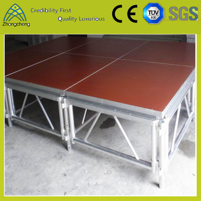 18mm Thickness Outdoor Plywood Portable Mobile Aluminum DJ Music Stage