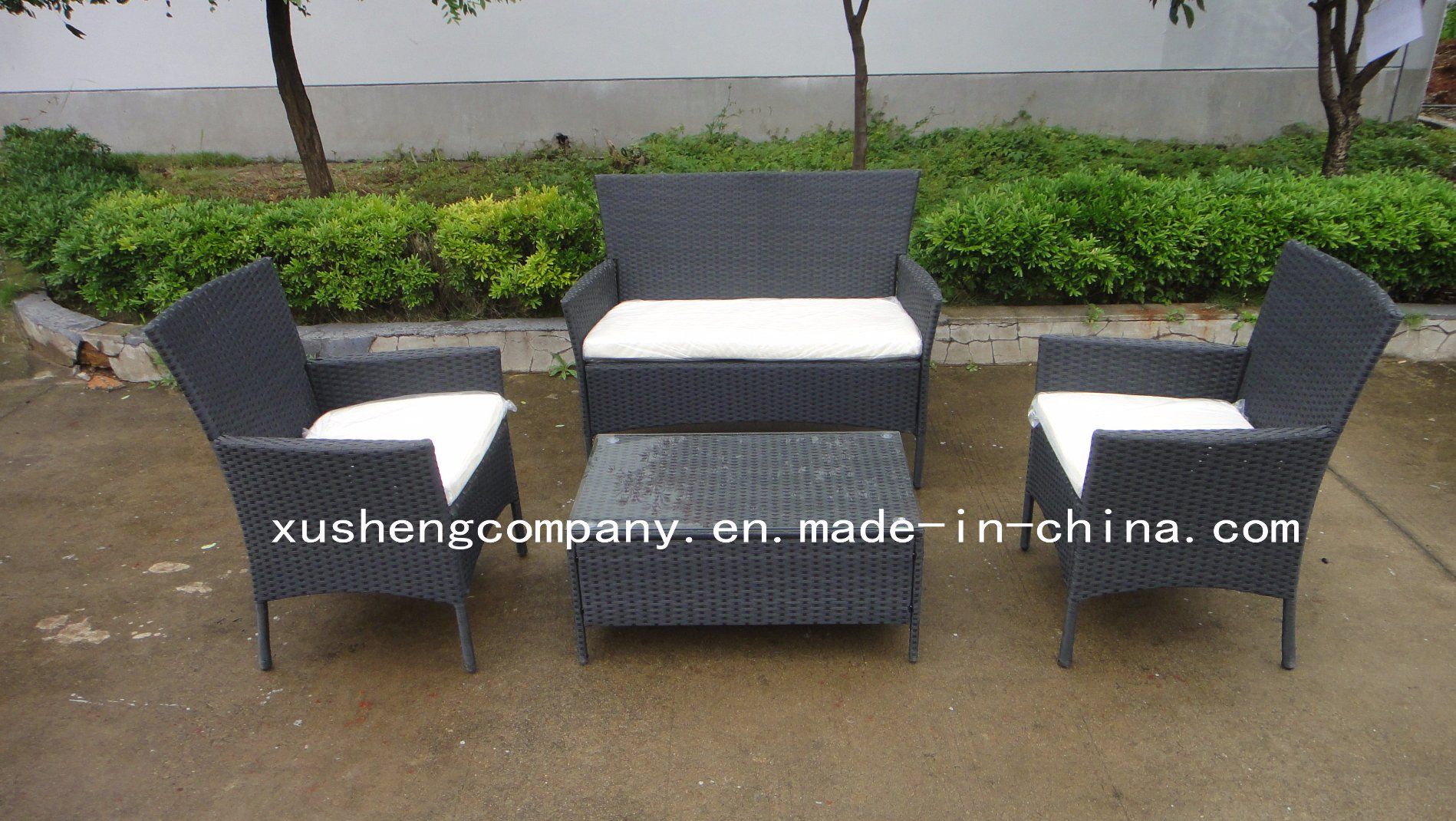 Living Room Furniture Four-Piece Set of Rattan Sofa Set
