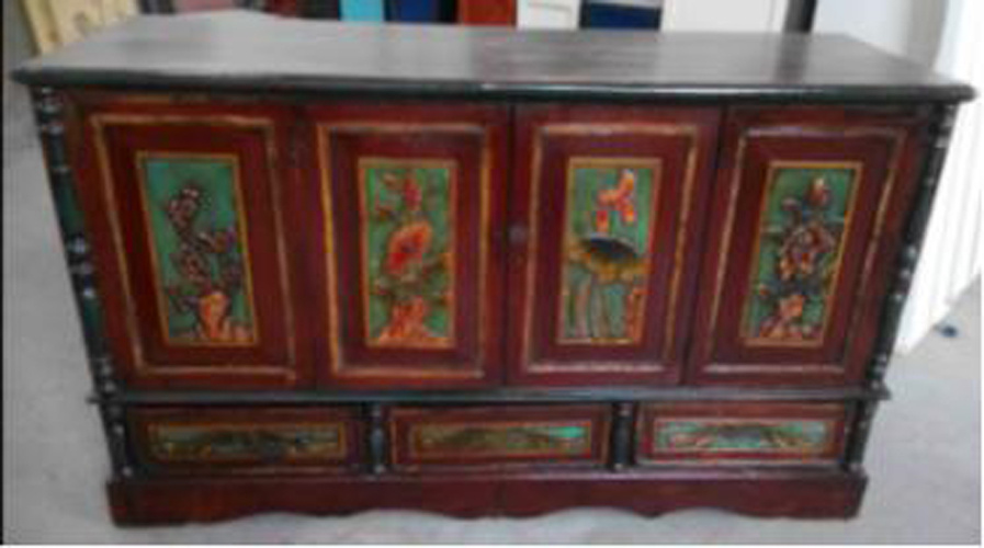 Chinese Antique Furniture Carving Cabinet