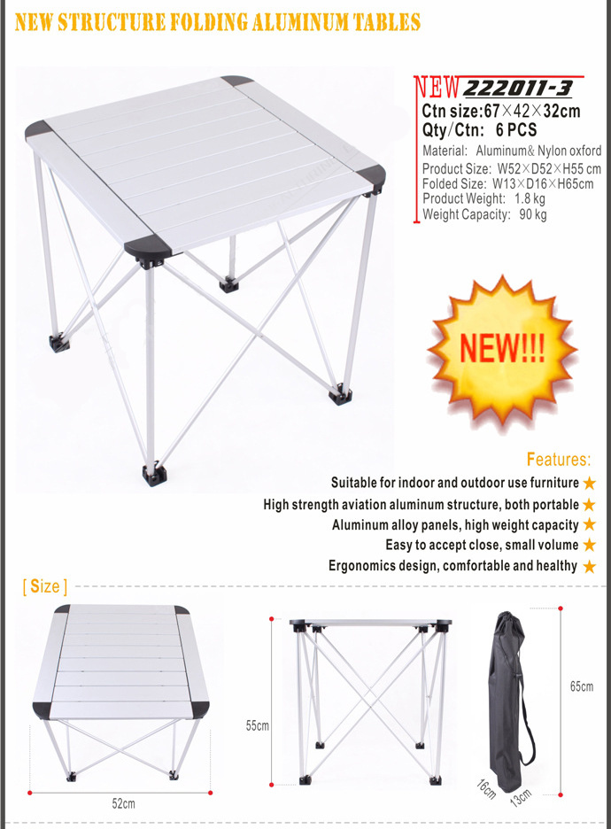 Aluminium Folding Table, Outdoor Table, Folding Table