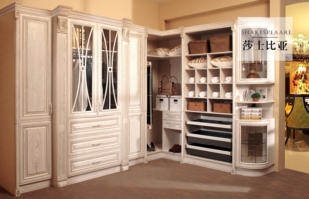 Moden Style Wooden Wardrobe (JX-WRSW006)