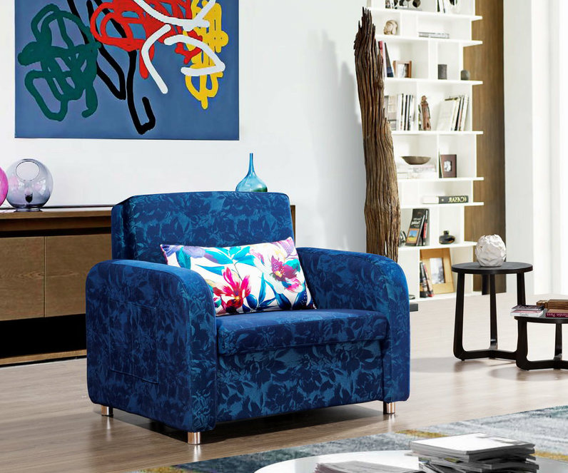 Project Furniture Sleeping Sofa Bed with All Metal Frame