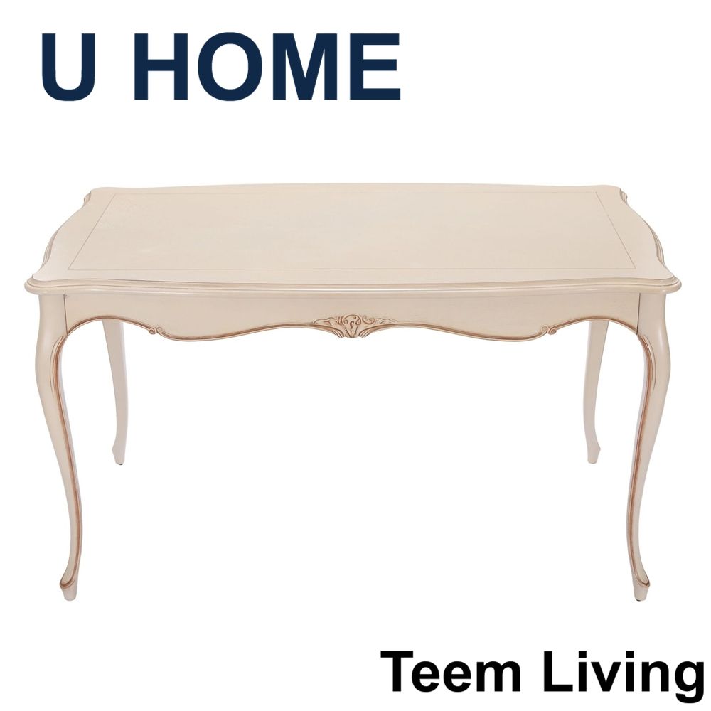 French Classic Home Furniture Wooden Dining Table Set