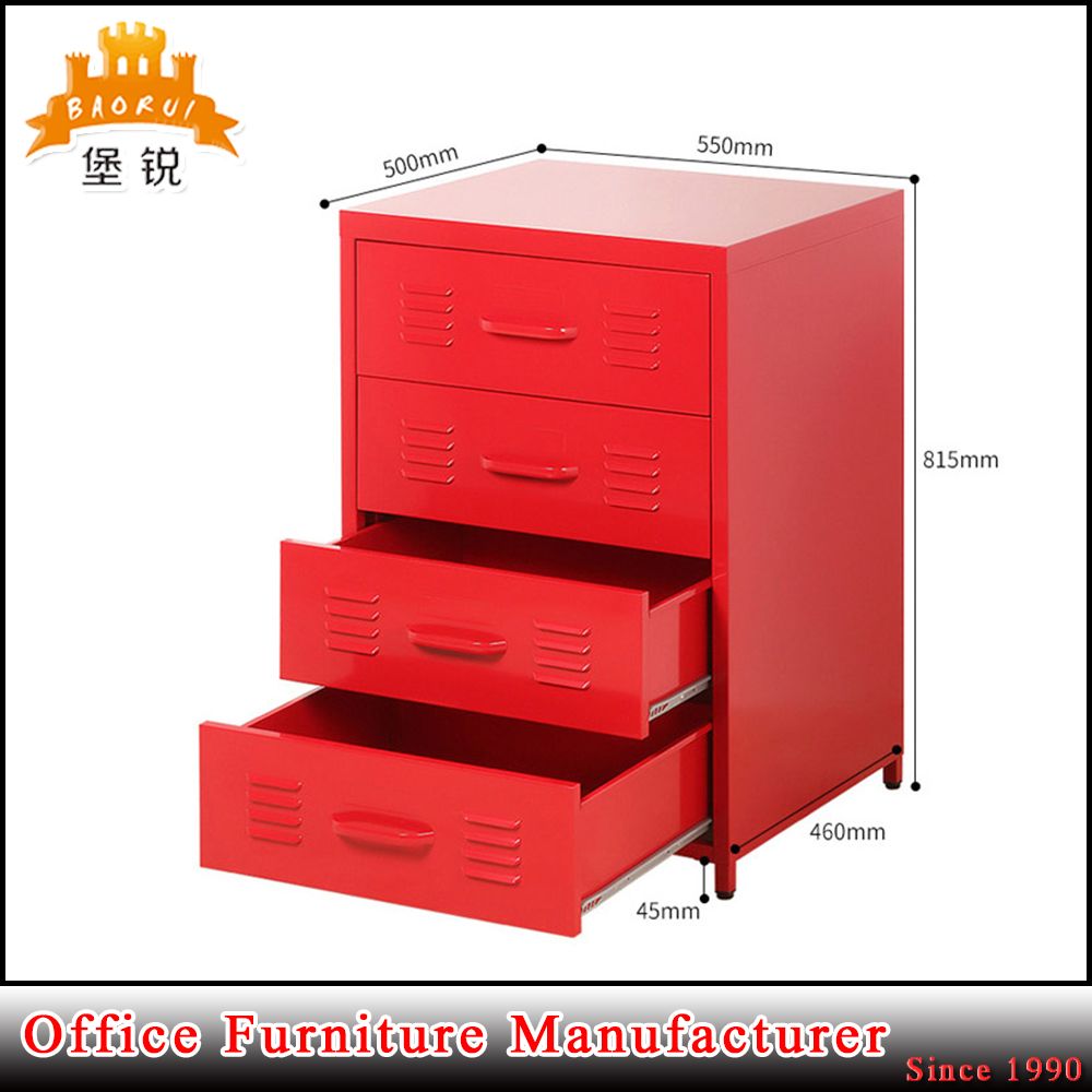Cheap Iron Four Drawers File Storage Cabinet