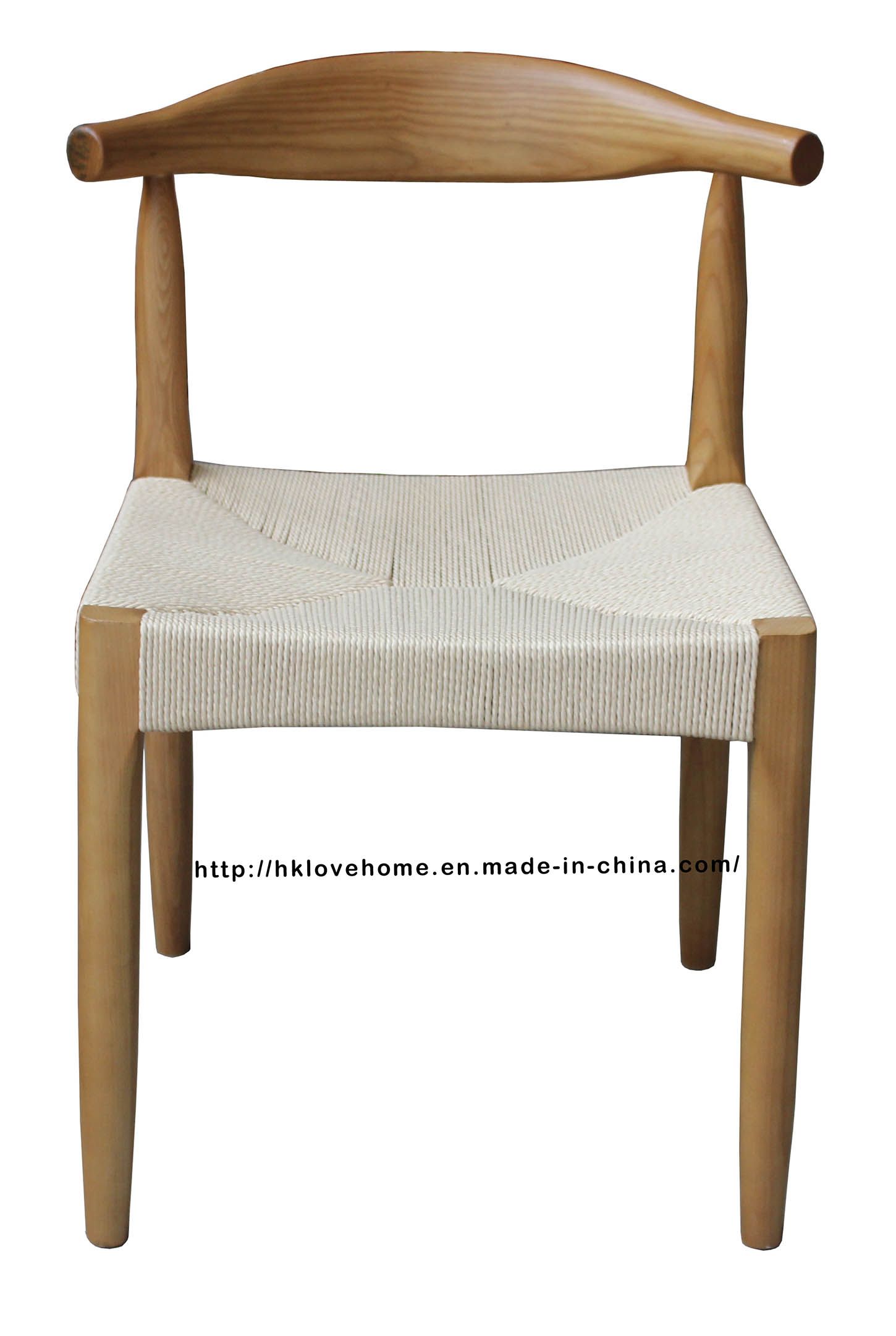 Restaurant Dining Coffee Han Wegner Elbow Rattan Wooden Chair