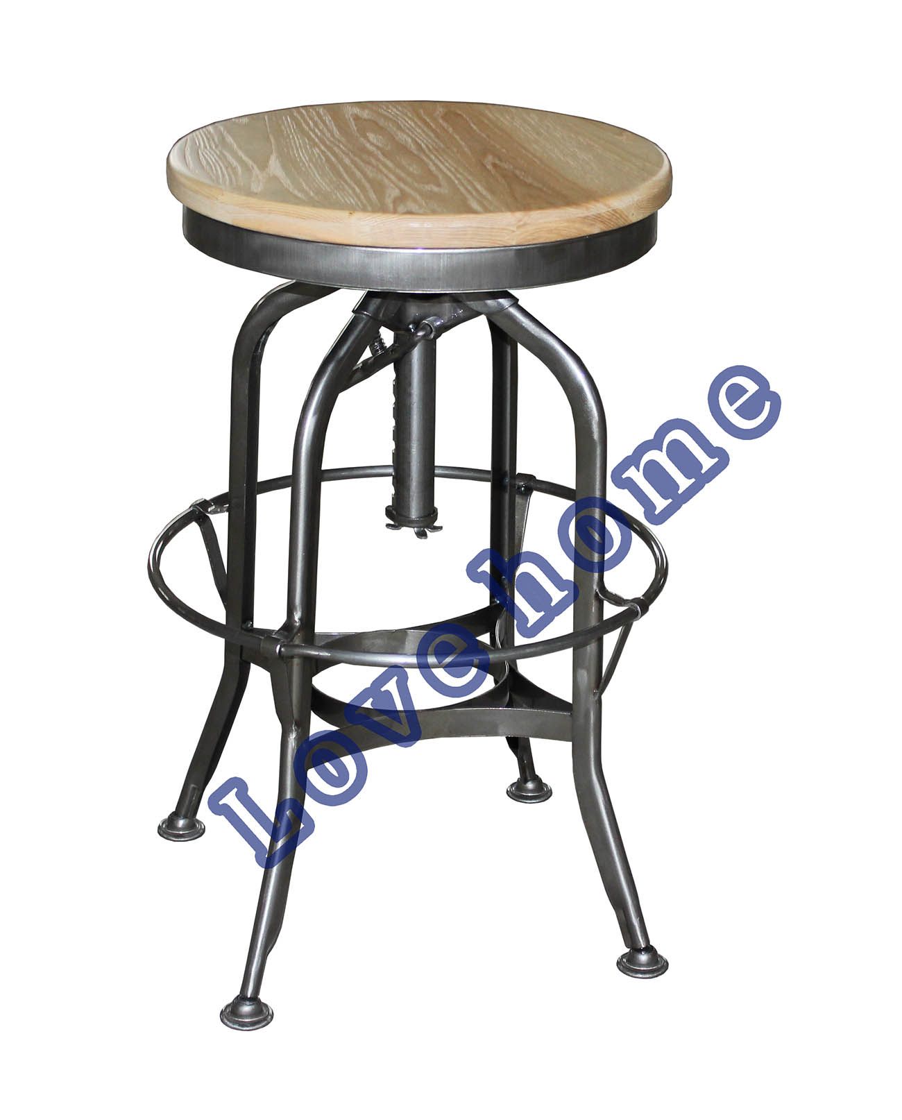 Industrial Steel Vintage Toledo Barstools Dining Restaurant Chairs