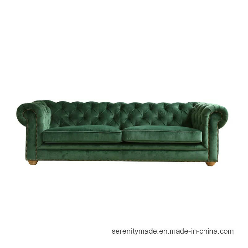 Home Furniture European Style Modern Classic Living Room Fabric Sofa
