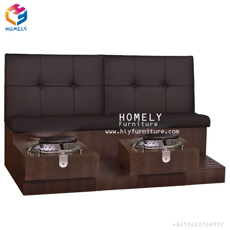 Homely Hot Sale Salon Massage Manicure Pedicure Station/Pedicure Benches
