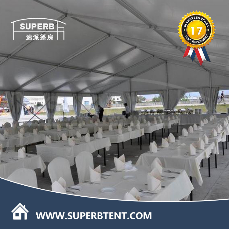 White Moroccan PVC Tent Marquee Outdoor Furniture