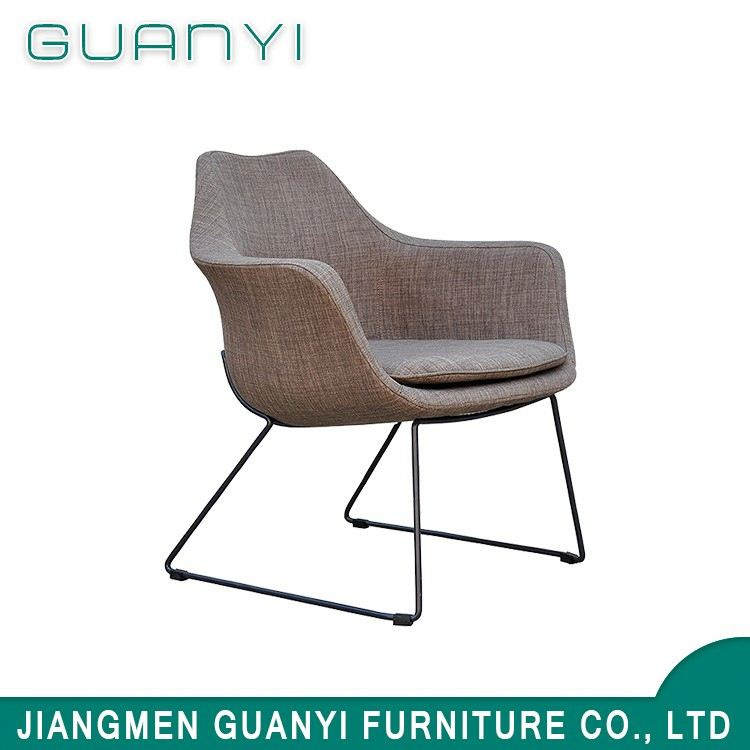 2016 Simple Metal Legs Dining Chair