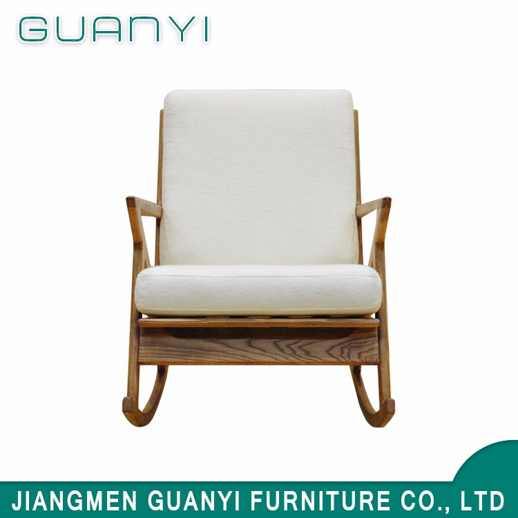 Cheap Fabric Solid Wood Rocking Chairs for Sale