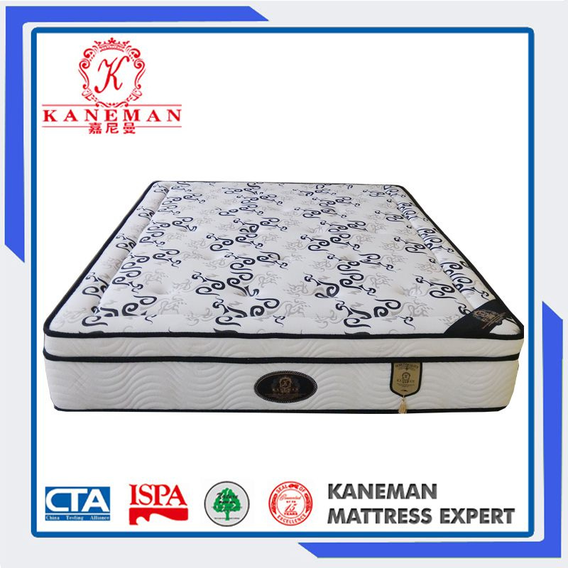 Wholesale Mattress Price Top Quality 25cm Thick Pocket Spring Mattress