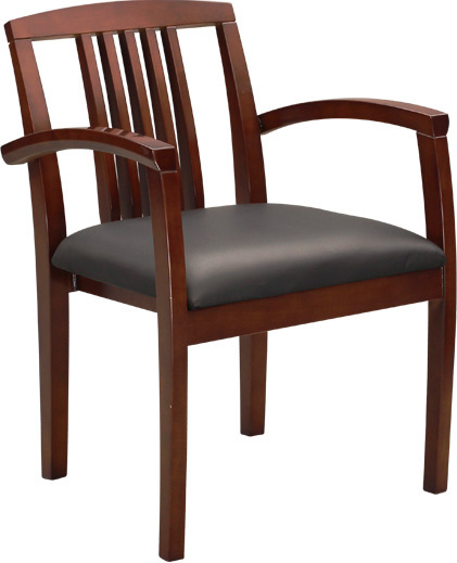 American Hot Sales Wooden Office Vistor Chair with Armrest
