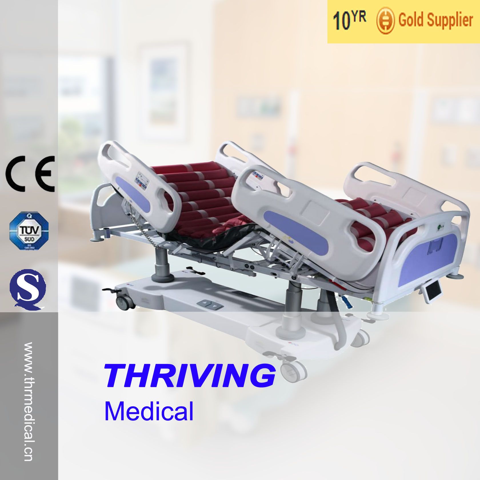 Thr-IC-15 Professional ICU Electric Bed