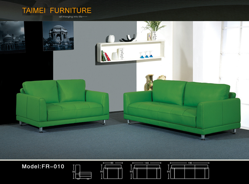 Living Room Furniture Modern Sofa with Real Leather Sofa