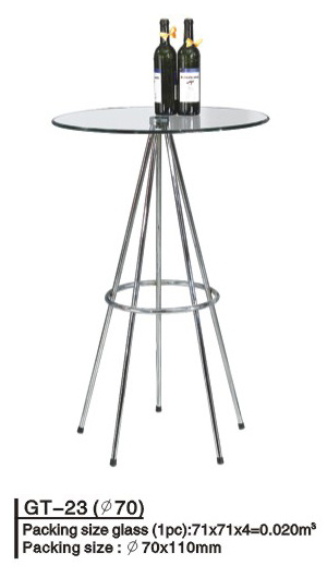 2015 Fashion Glass Bar Table (GT-23)