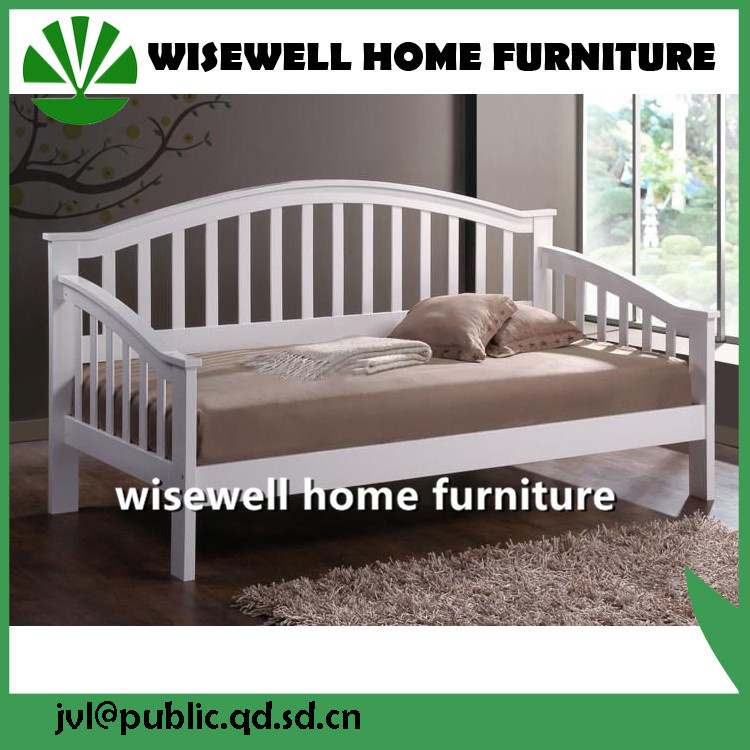 Solid Pine Wood Living Room Sofa Bed Furniture (W-B-5050)