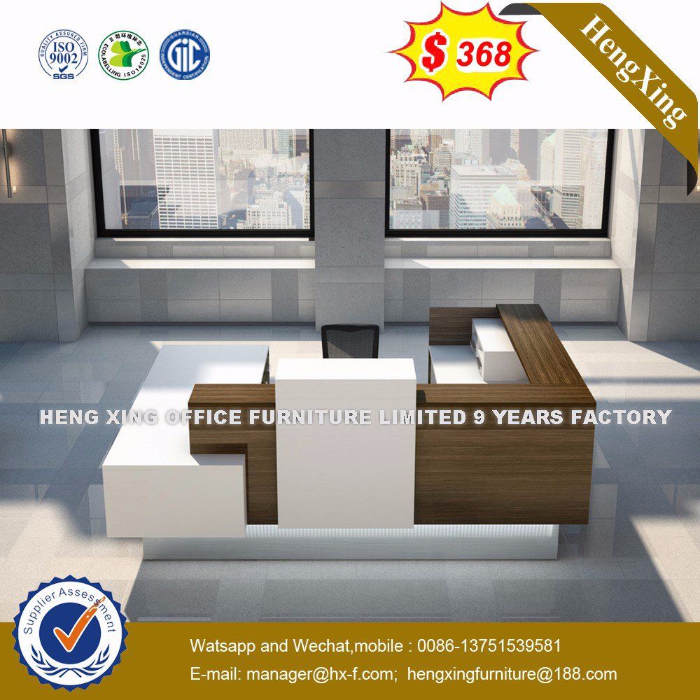 Factory Price PVC Edge Banding Cherry Color Executive Desk (HX-8N2287)