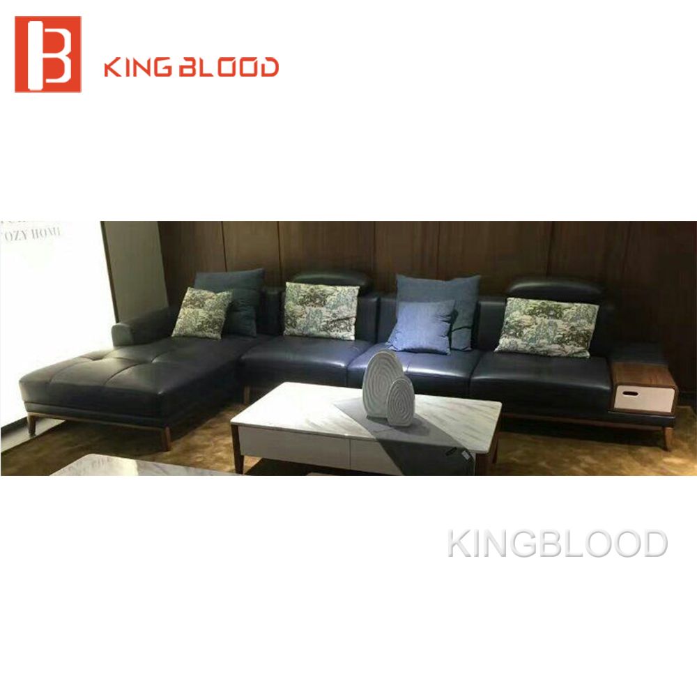 2017 Leather Corner Sofa Tufted Couches