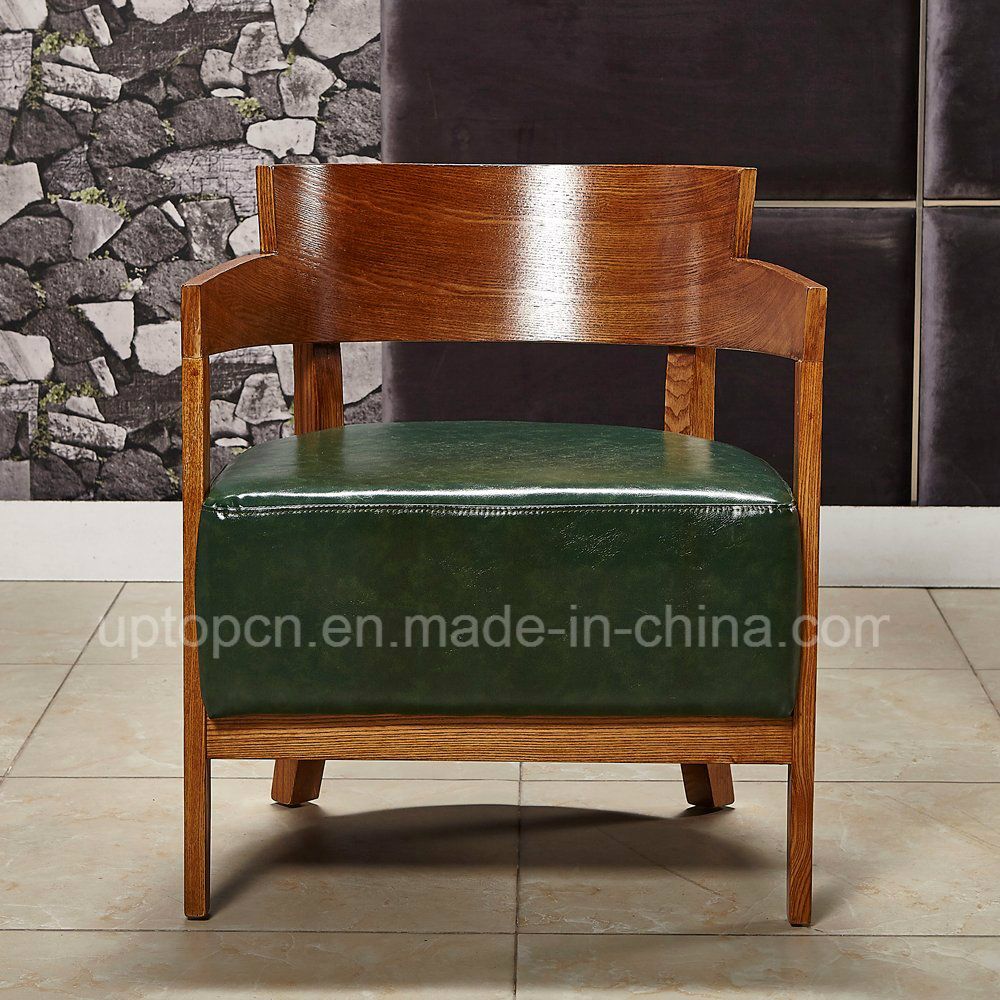 Lounge Wooden Cafe Dining Chair with Armrest (SP-HC061)
