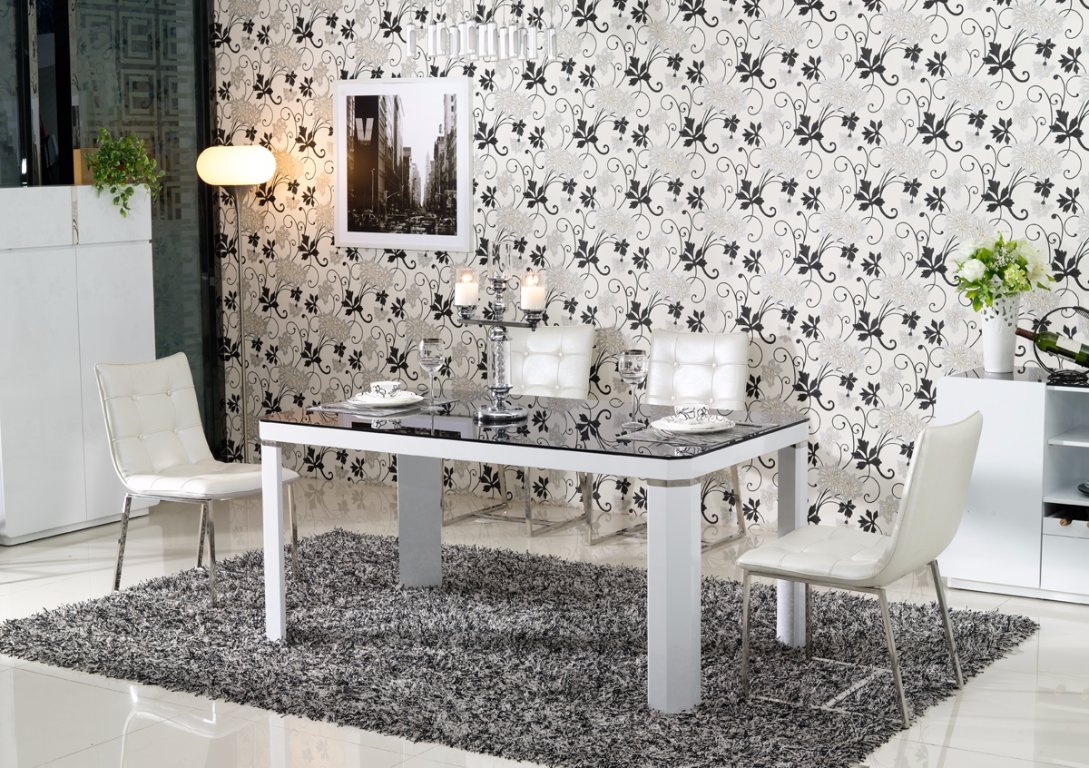 Dining Table and Simple Style Dining Chair Set (CT-163 CY-112)