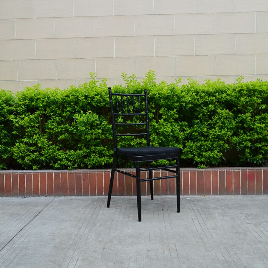 Black Aluminum/Steel Chiavari Chair for Events