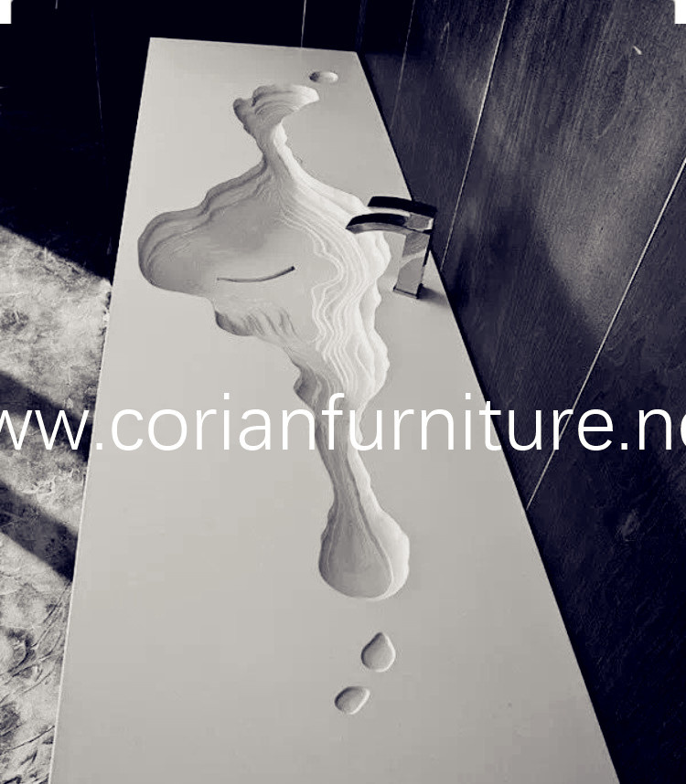 Modelling Corian Wall Hung Basin
