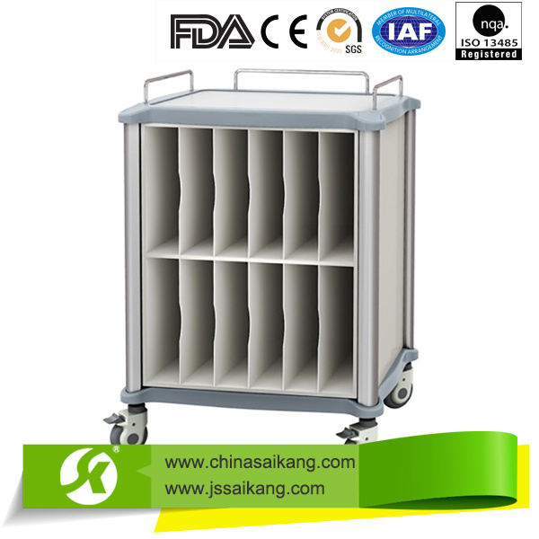 SKR100 Hospital ABS Transfer Trolley Equipment CT Film Trolley