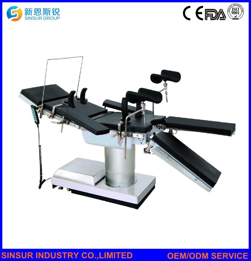 Hospital Equipment Electric Hydraulic Adjustable Surgical Operating Theater Table