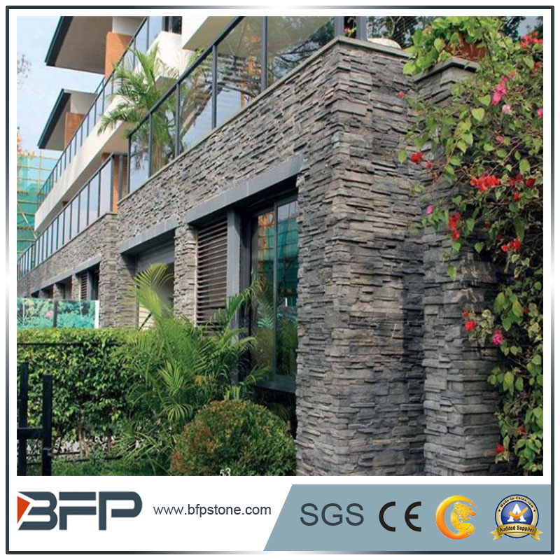 Natural Rusty Stone Tiles Cultural Ledgestone Slate Floor Wall Cladding