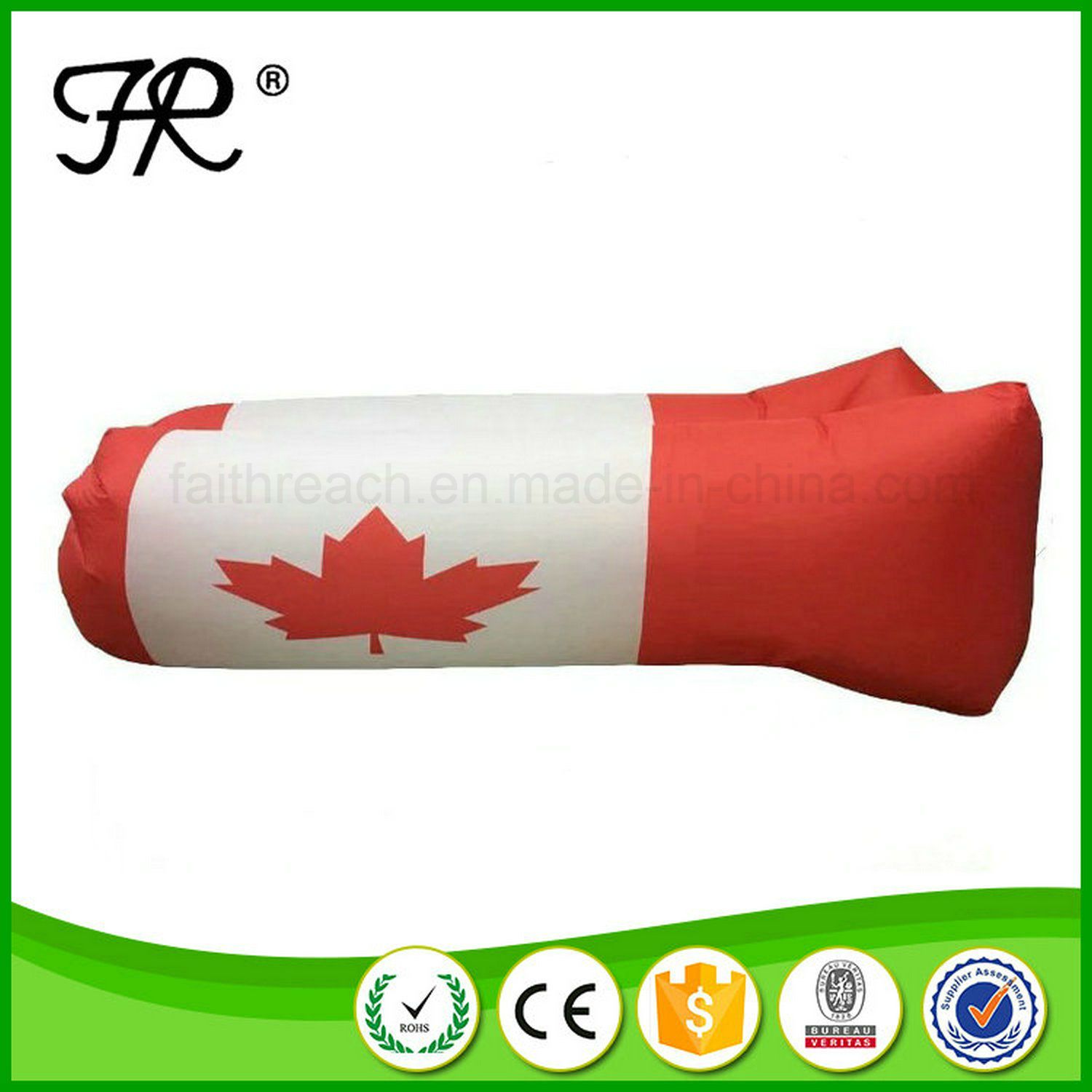 Fast Inflatable Camping Sleeping Lazy Air Sofa with Low Price
